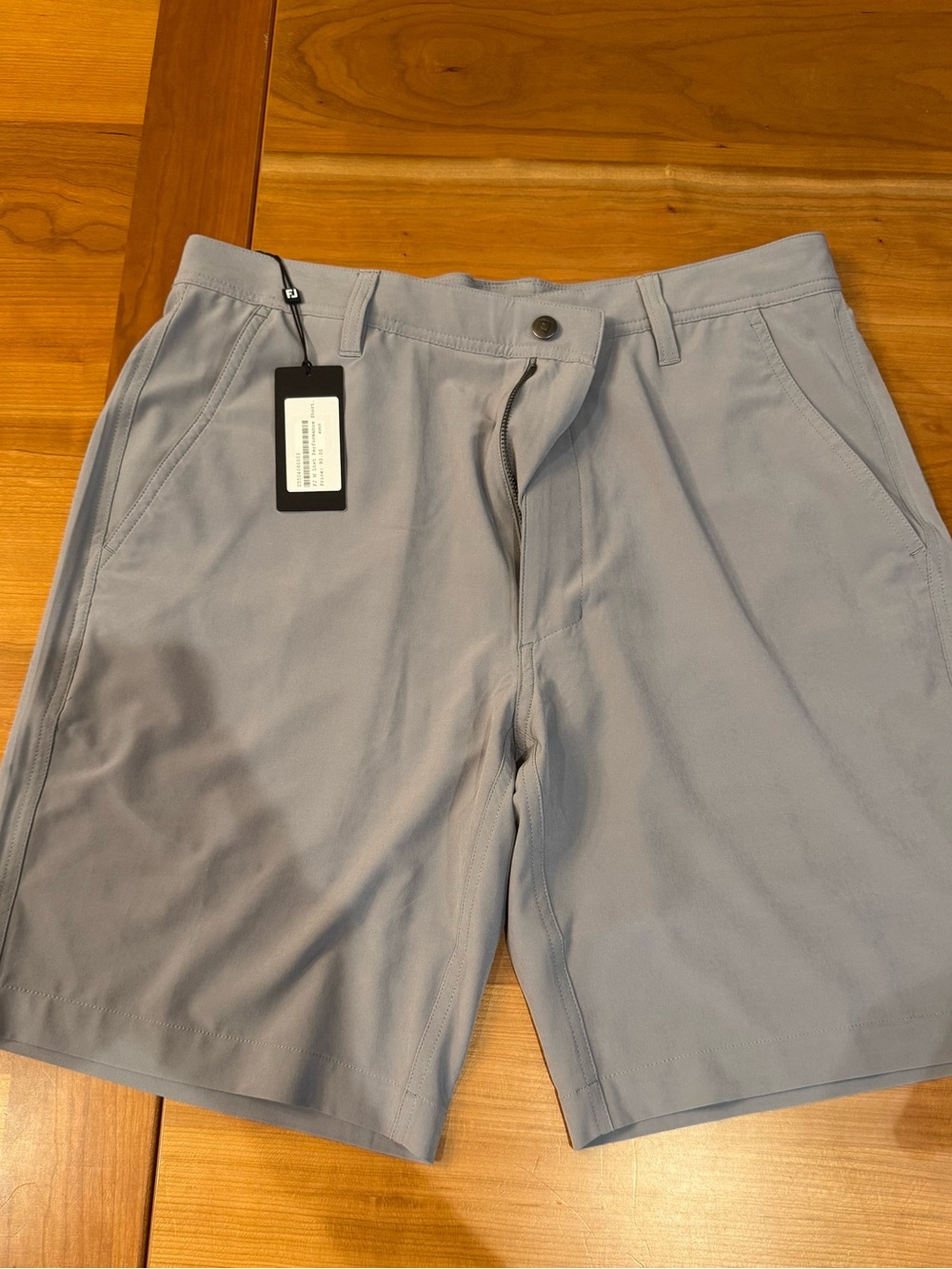 FootJoy Men's Light Gray Golf Hybrid Shorts